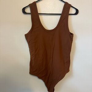 Nuuds Chocolate Brown Bodysuit